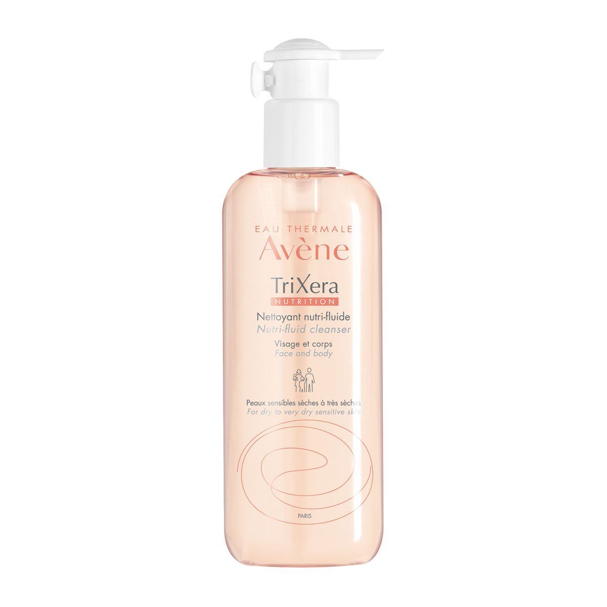 Eau Thermale Avene Trixera Nutrition Nutri-fluid Cleanser 400ml