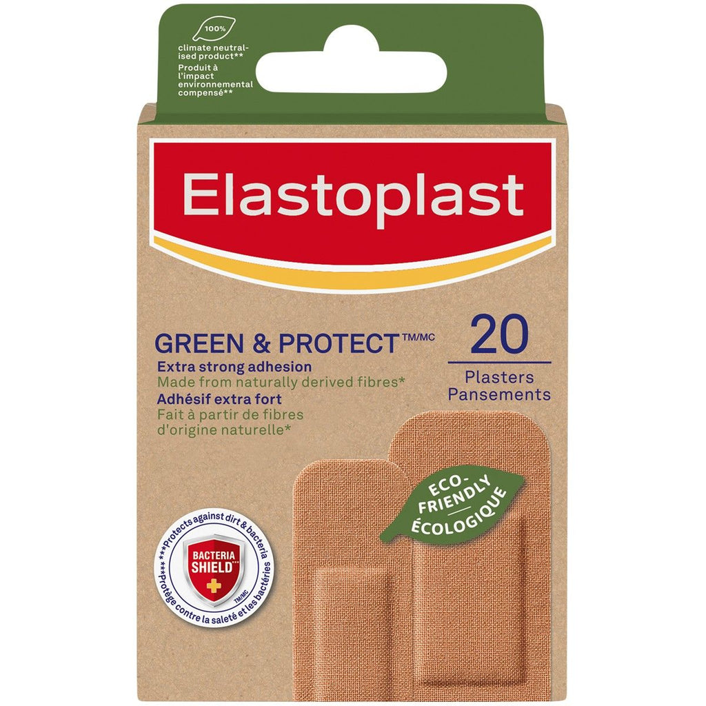 Elastoplast Plaster Green & Protect 20's