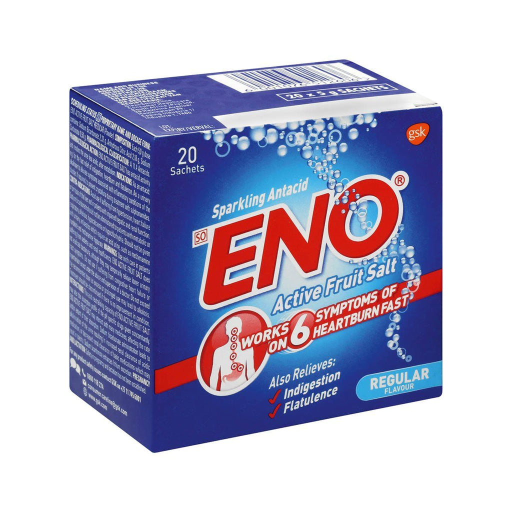Eno Fruit Salt 20's Travel Pack Regular