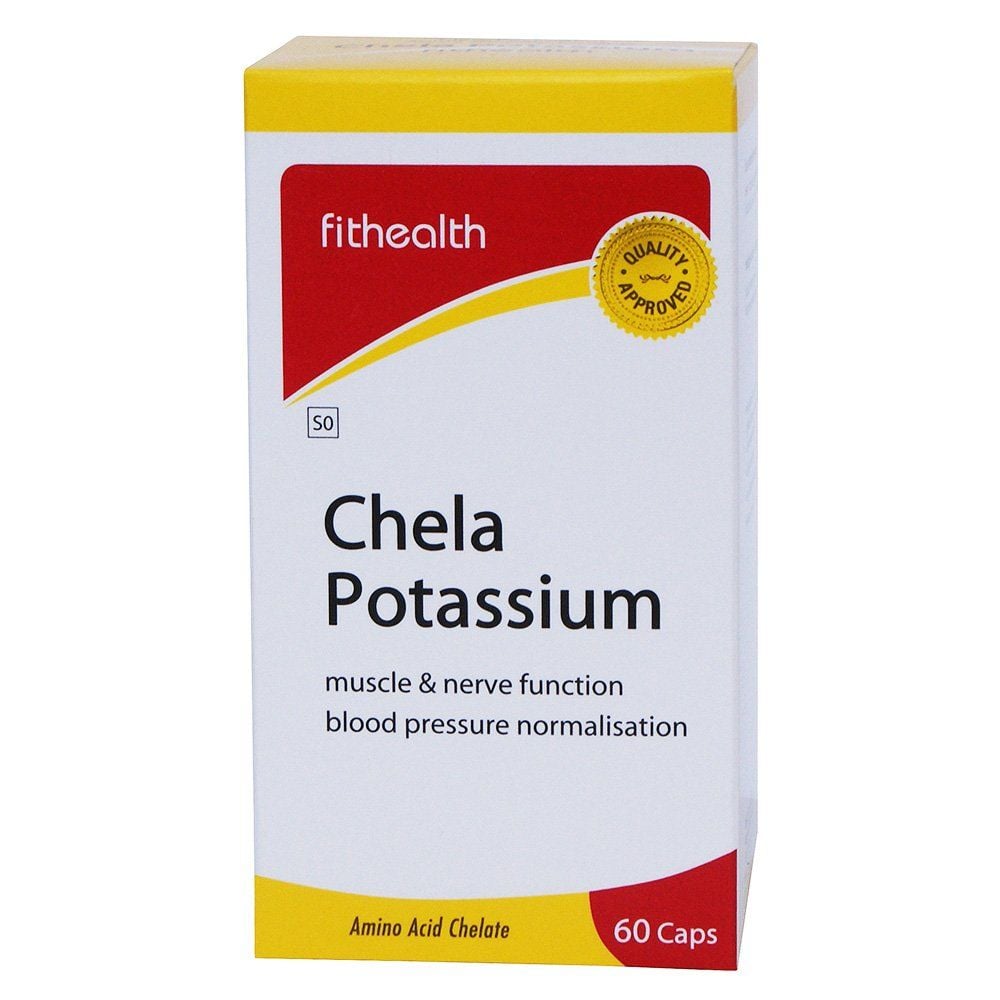 Fithealth Chela Potassium 60's