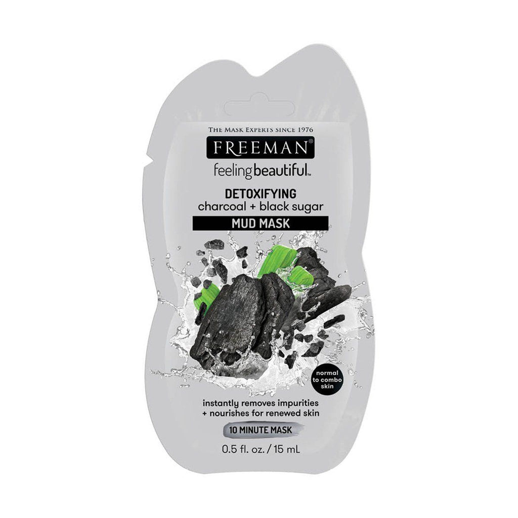 Freeman Charcoal And Black Sugar Mud Mask 15ml