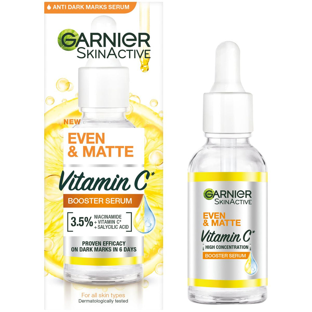 Garnier Skinactive Even Matte Vitamin C Booster Serum 30ml