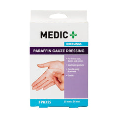 Gauze Dressing Paraffin 5x5cm