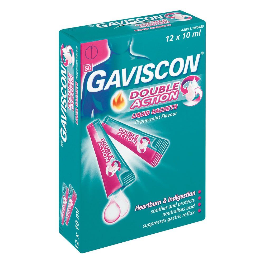 Gaviscon Double Action Liq Sachets 10ml