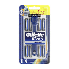 Gillette Raz Blue 3 Smart 6+3