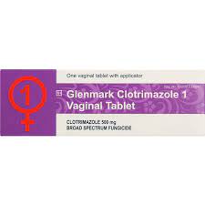 Glenmark Clotrimazole 1 Vag Tab 500mg