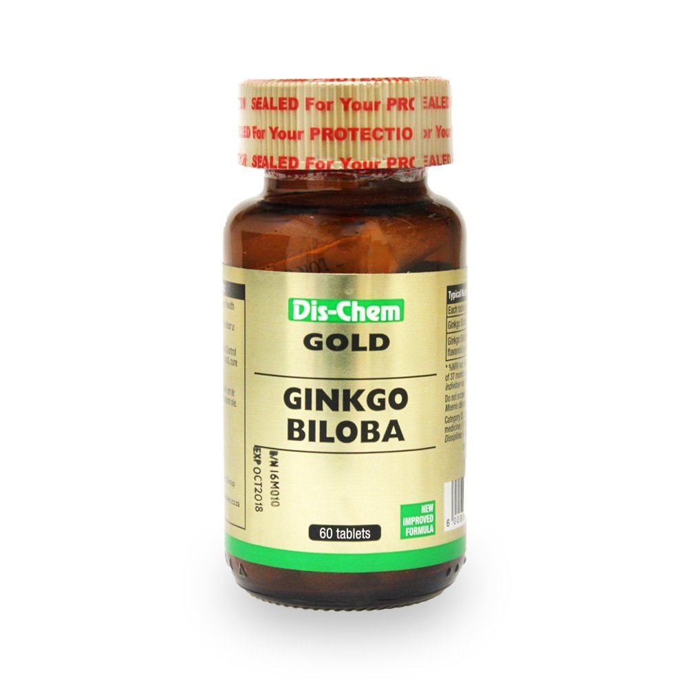 Gold Ginkgo Biloba 60 Tablets