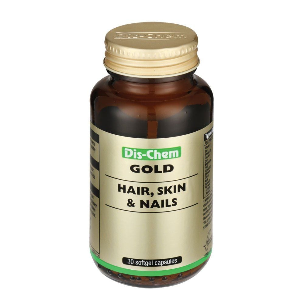 Gold Hair, Skin & Nails 30 Capsules