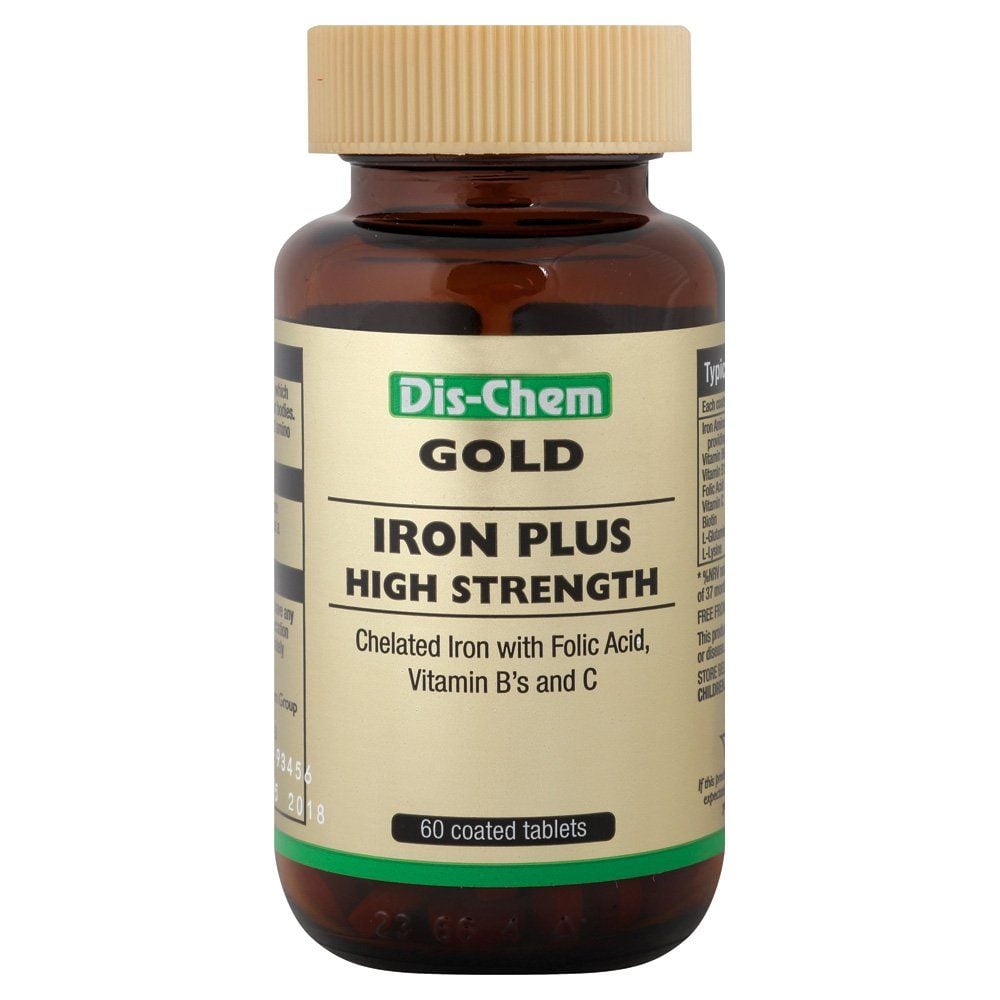 Gold Iron High Strength 60 Tablets – ZimSeller Pharmacy