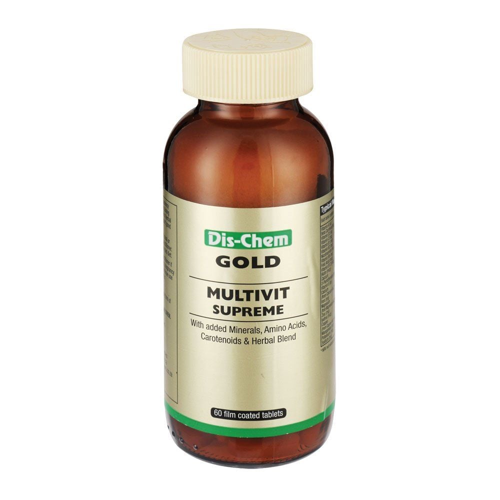 Gold Multivitamin Supreme 60 Tablets