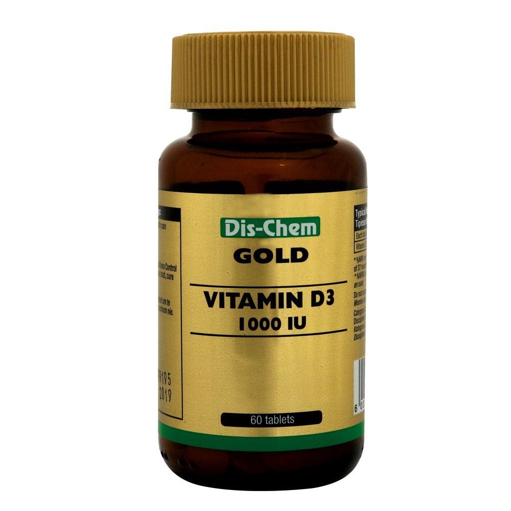 Gold Vitamin D3 1000iu 60 Tablets