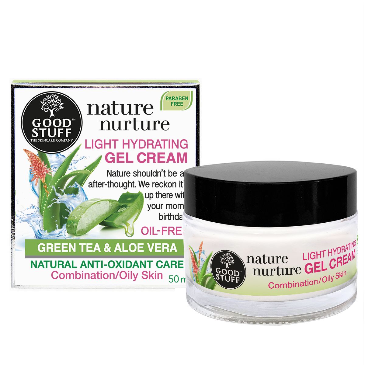 Good Stuff Nature Face Cream Nurture Hydrating Gel Cream 50ml