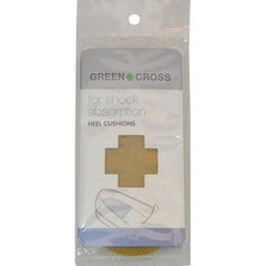 Green Cross Heel Cushion