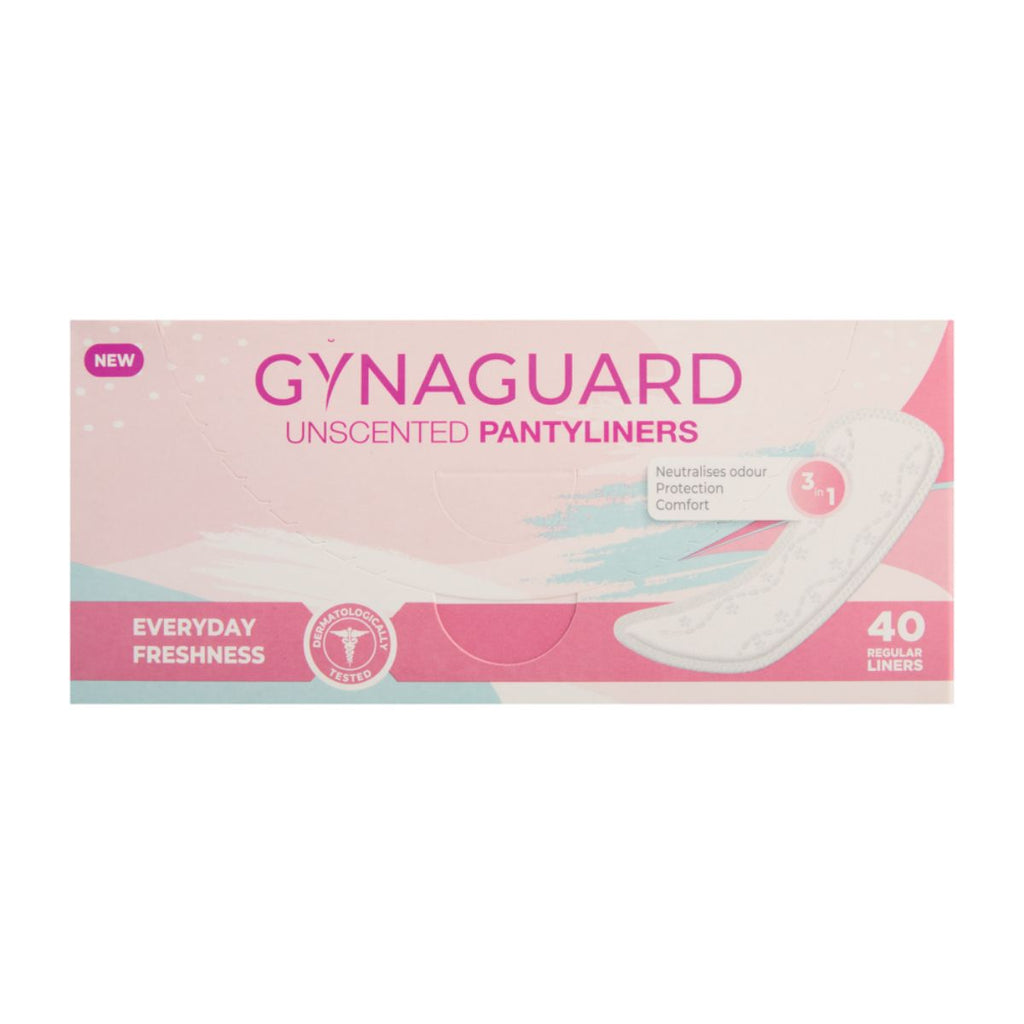 Gynaguard Panty Liner Fragrance Free 40s