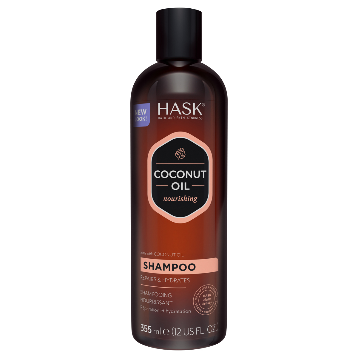 Hask Coconut Oil Nourishing Shampoo 355ml