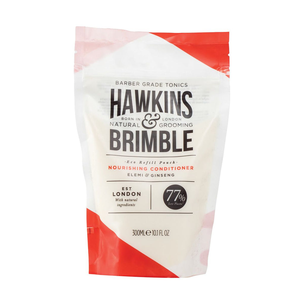 Hawkins And Brimble Nourishing Conditioner Eco Refill Pouch 300ml