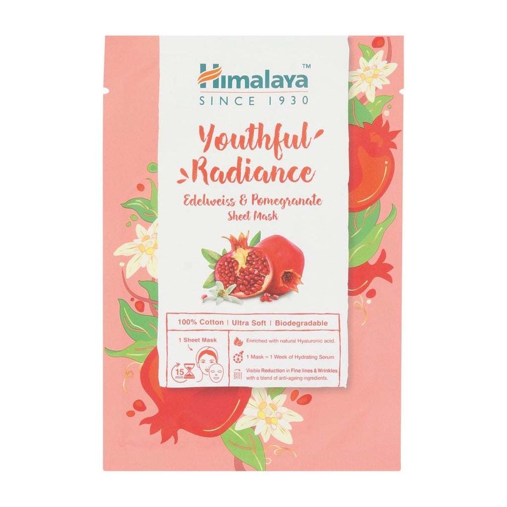 Himalaya Youthful Radiance Edelweiss Pomegranate Smask