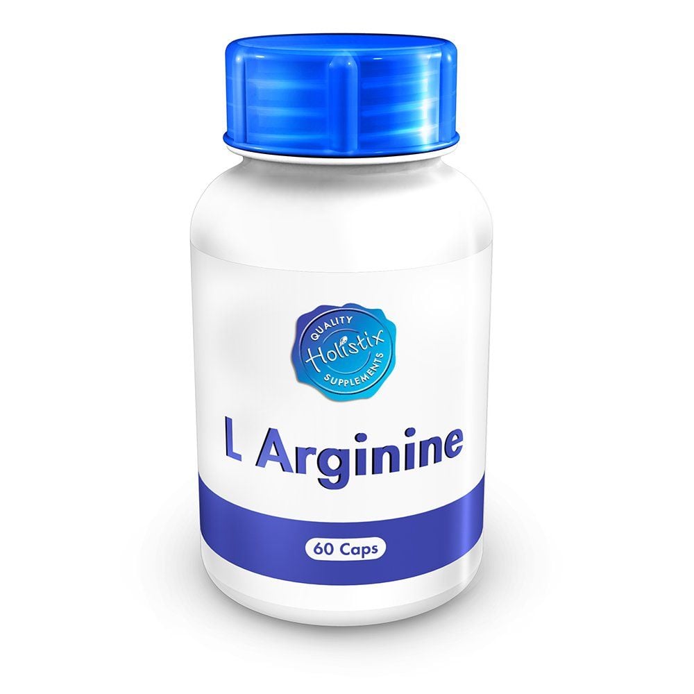 Holistix L Arginine 500mg 60's