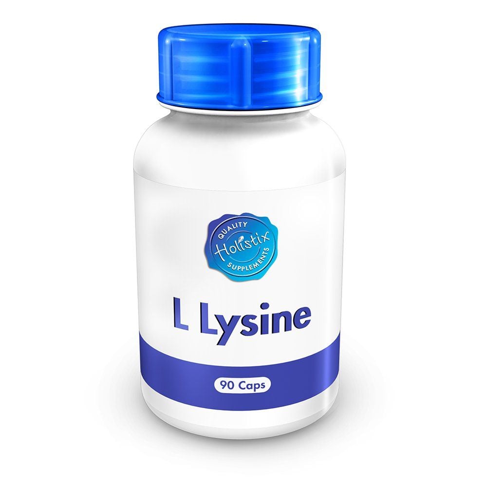 Holistix L Lysine 500mg 90's