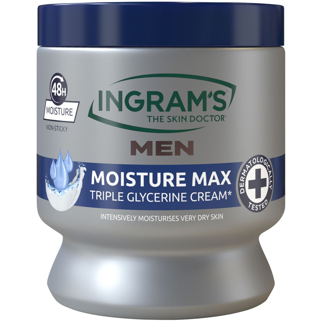 Ingrams Men Cream 450ml, Moisture Max