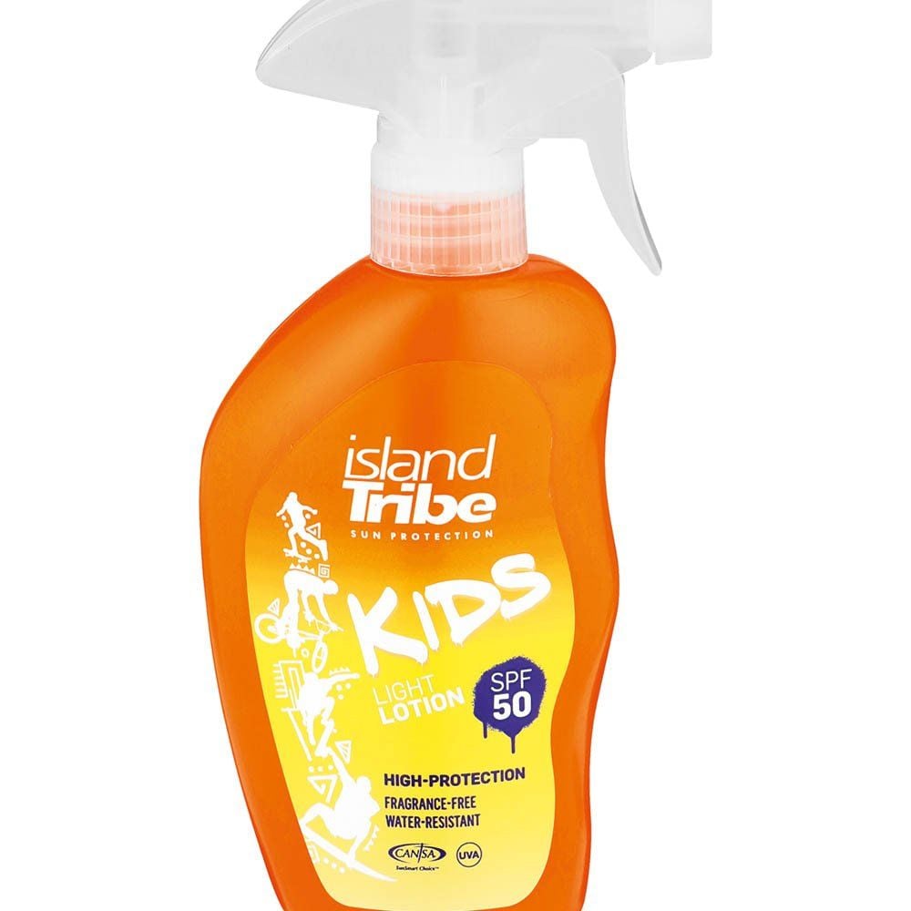 Island Tribe Kids Spf50 Sun Protection Lotion Light Spray 300ml