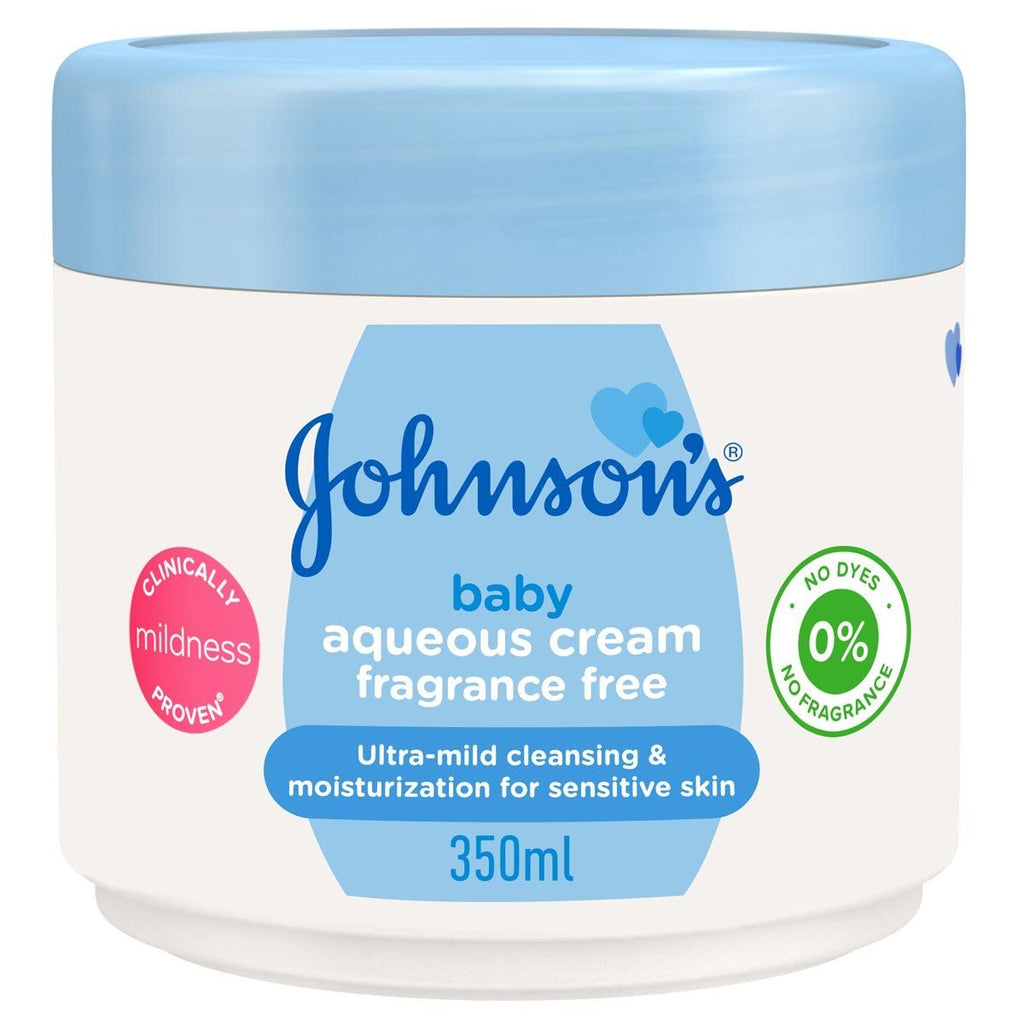 Johnson's Cream, Aqueous Cream, Fragrance Free, 350ml