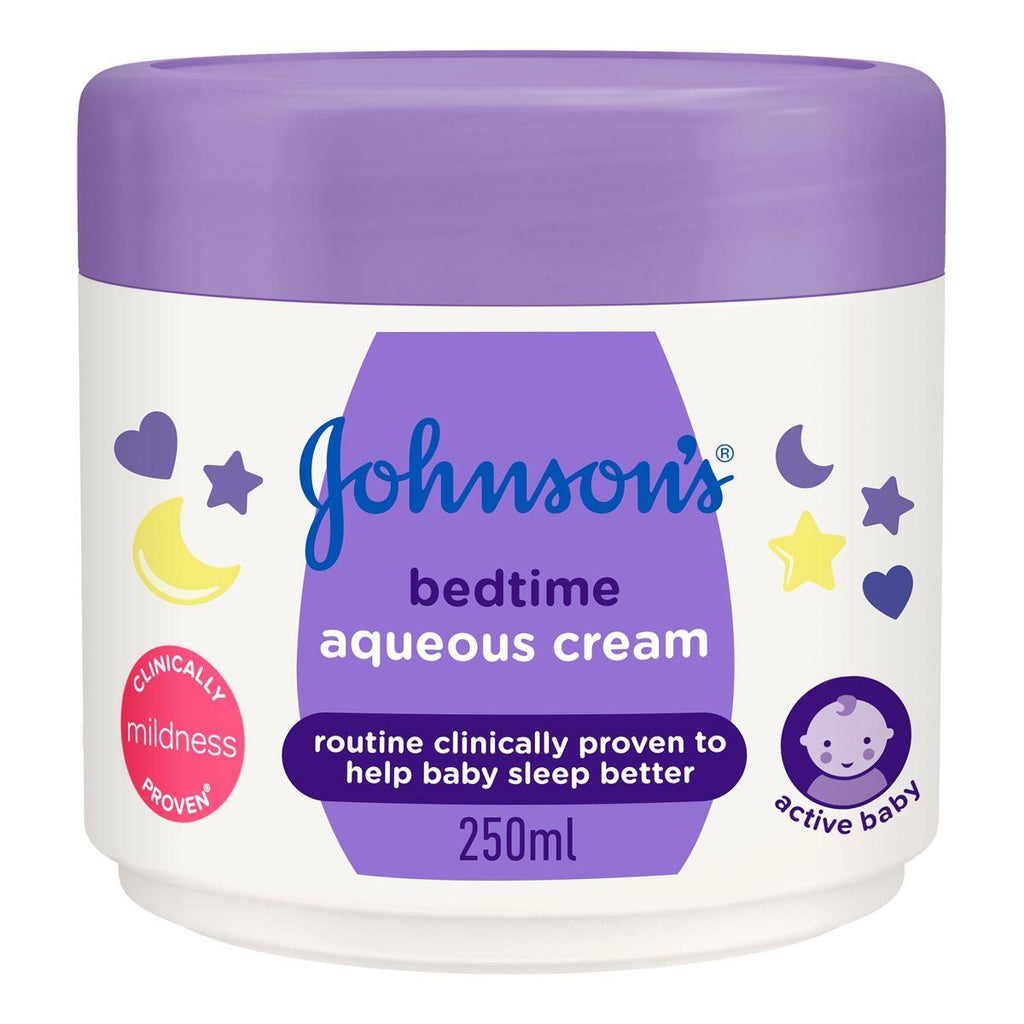 Johnson's Cream, Bedtime Aqueous Cream, 250ml