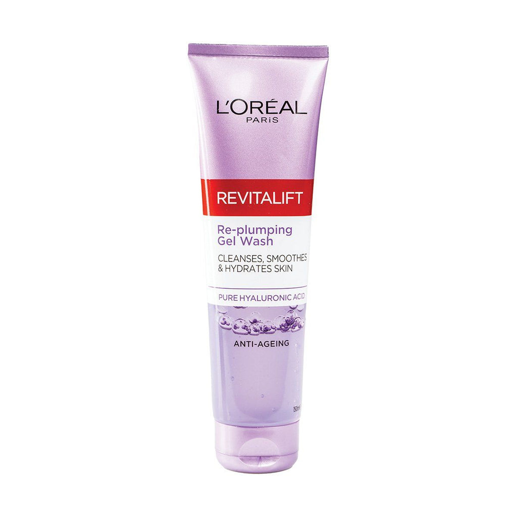 L'Oreal Skin Revitalift Filler Hyaluronic Acid Gel Face Wash Cleanser