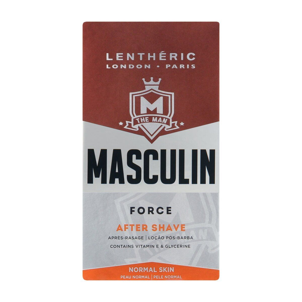 Lentheric Aftershave 100ml, Masculin Force