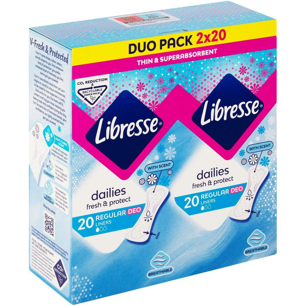 Libresse Pantyliners 40's Normal Scented