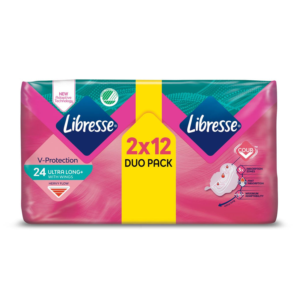 Libresse Ultra Thin 16's Long Duo Pack