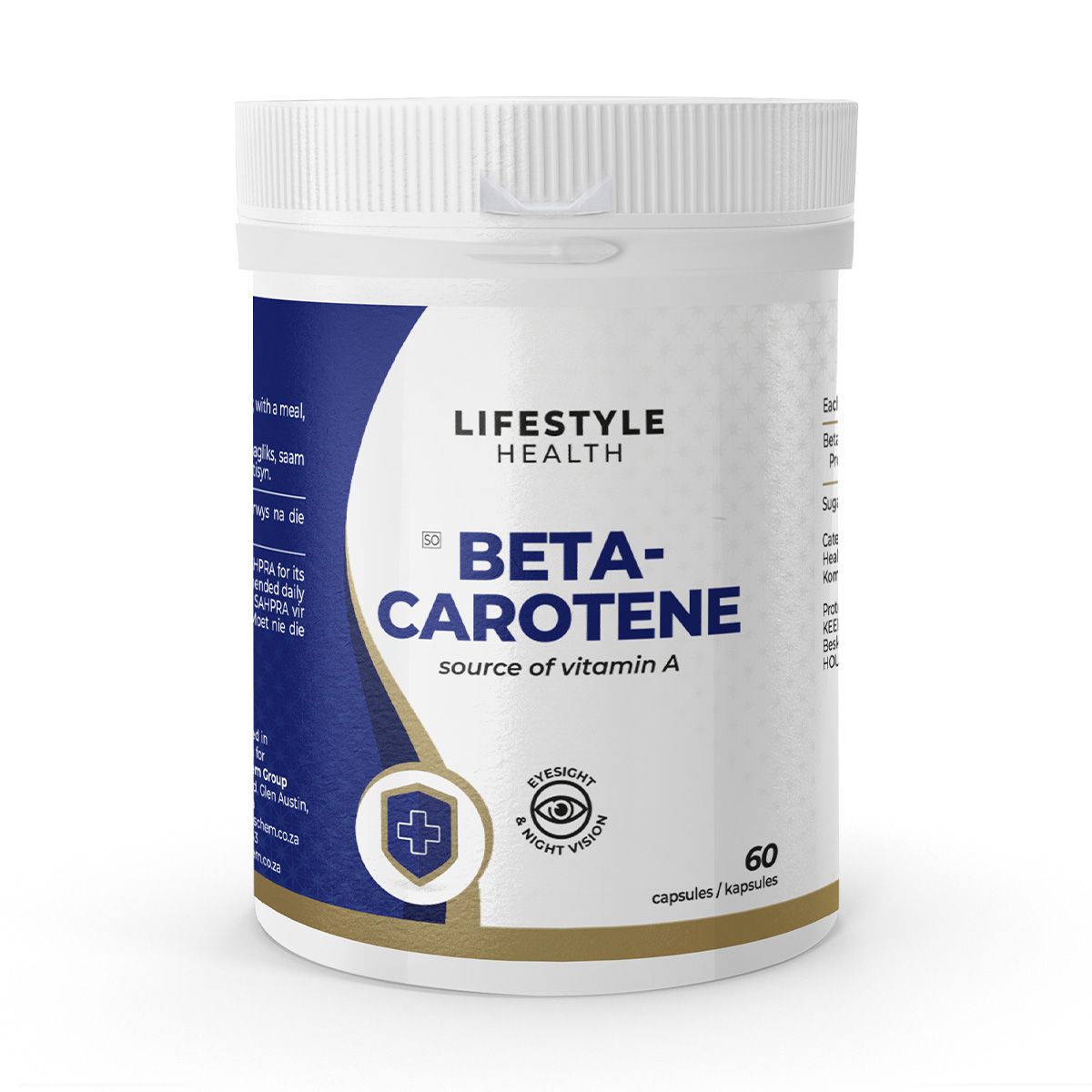Lifestyle Beta Carotene 60 Caps – ZimSeller Pharmacy