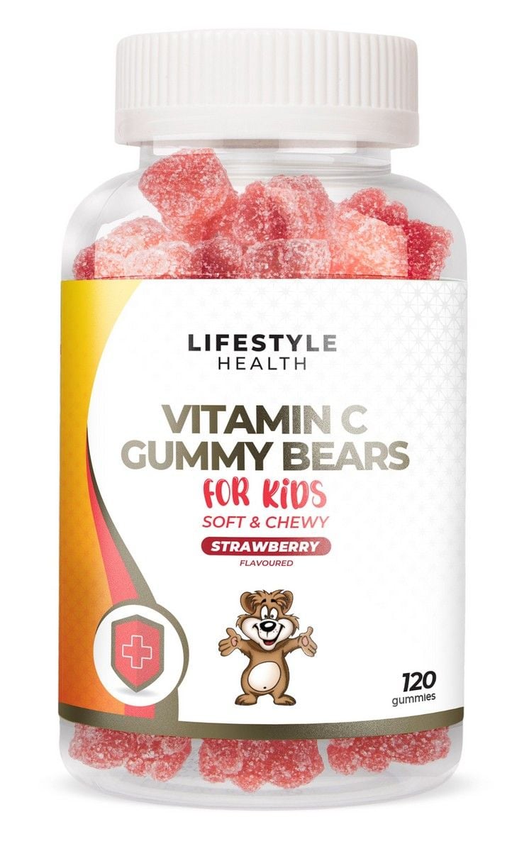 Lifestyle Gummy Bears Vitamin C 120's