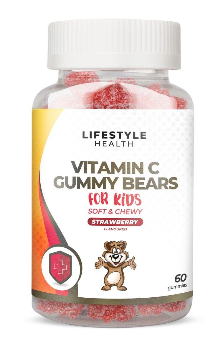 Lifestyle Gummy Bears Vitamin C 60's