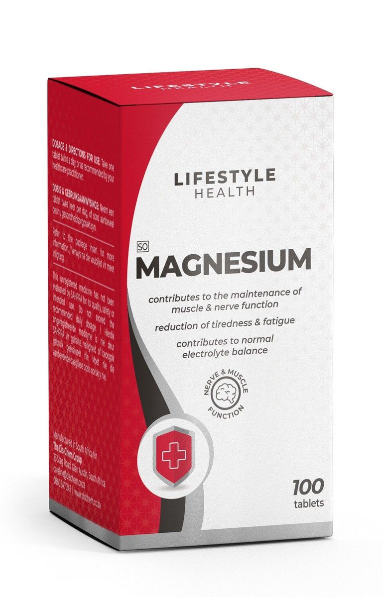 Lifestyle Magnesium 100 Tabs