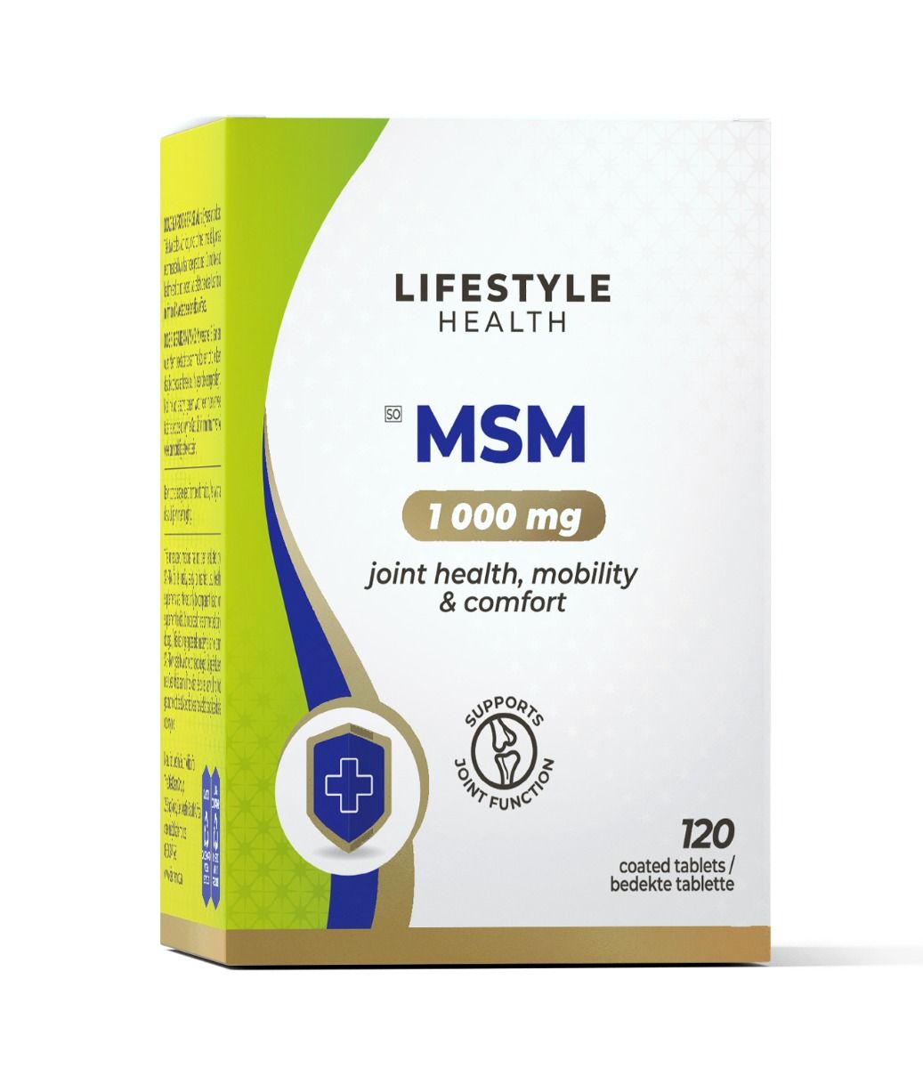 Lifestyle Msm 120 Tabs – ZimSeller Pharmacy