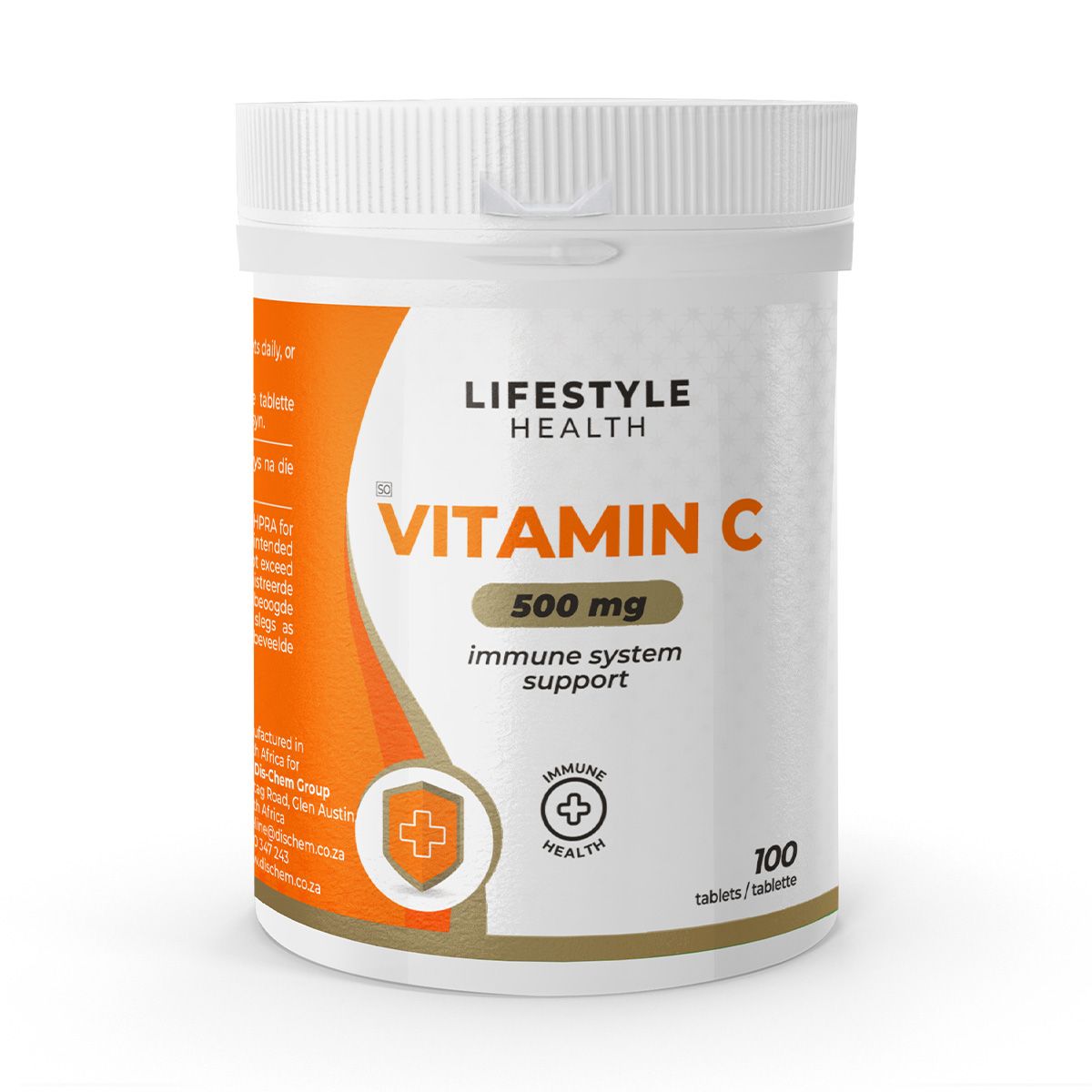 Lifestyle Vitamin C 500mg 100 Tablets