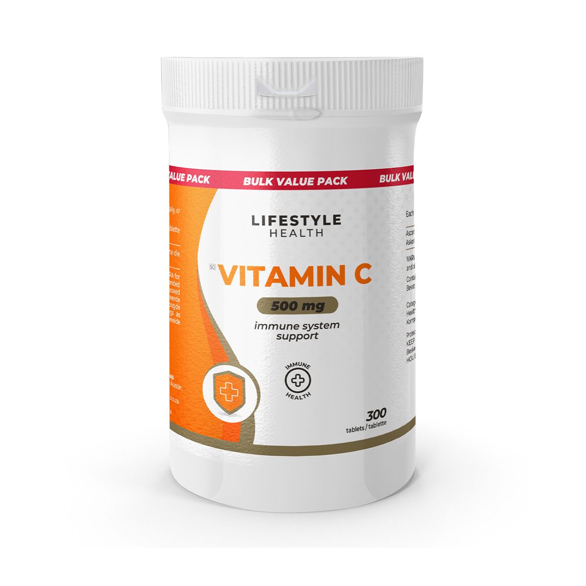 Lifestyle Vitamin C 500mg 300 Tabs