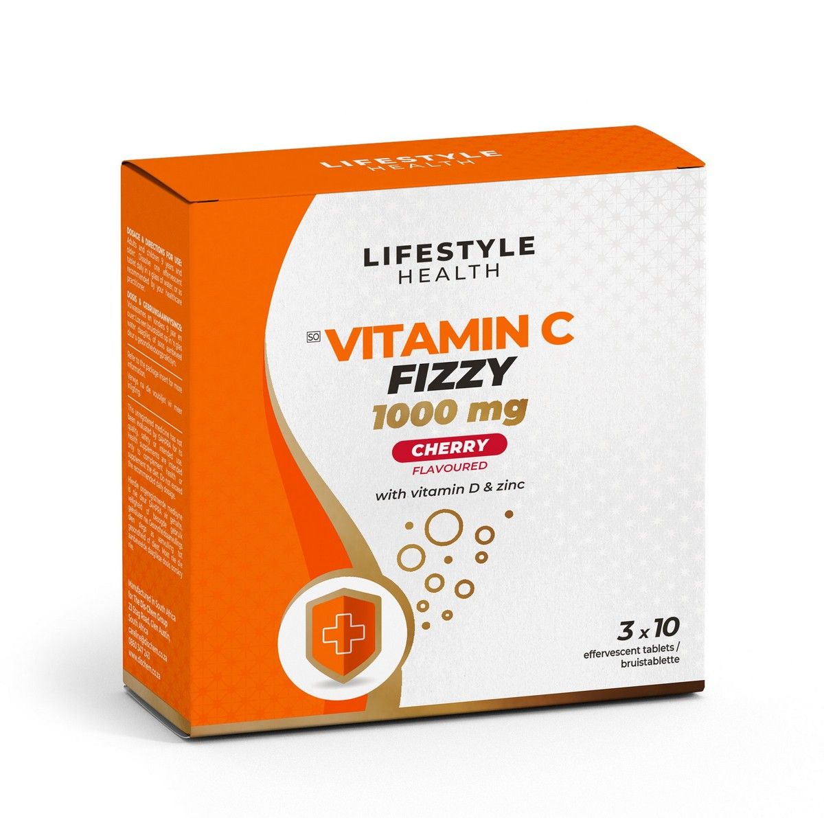 Lifestyle Vitamin C Fizzy 30's Cherry