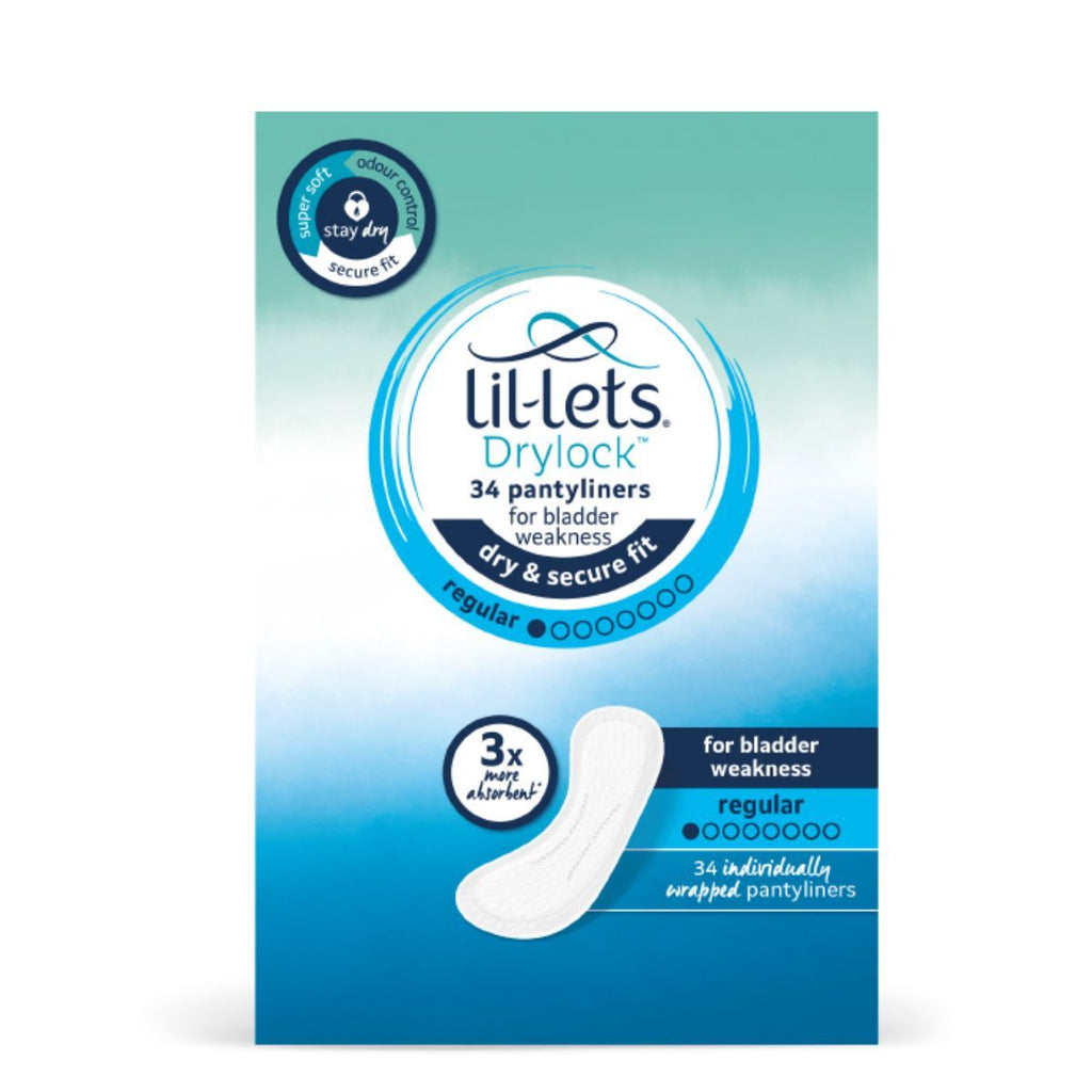 Lil-lets Liner Drylock Bladder Weakness Regular 34s