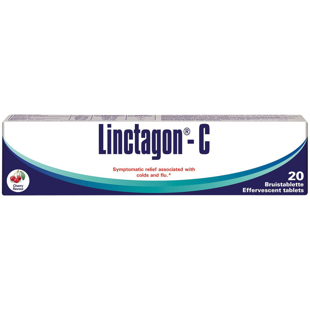 Linctagon C Cherry 20 Effervescant Tablets