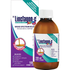 Linctagon C Junior Cold Flu Syrup 100ml