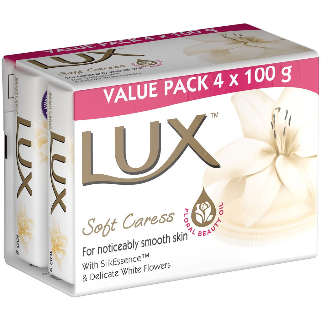 Lux Soft Touch Soap 4x100g