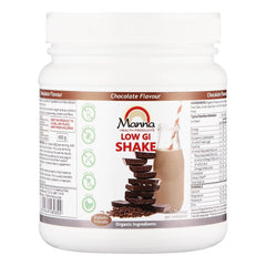 Manna Low Gi Shake Chocolate 600g