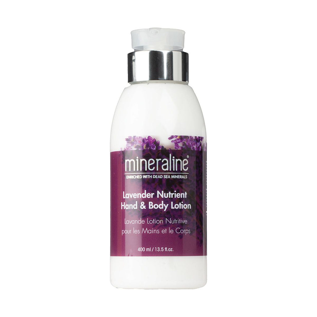 Mineraline Lavender Nutrient Hand And Body Lotion 400ml