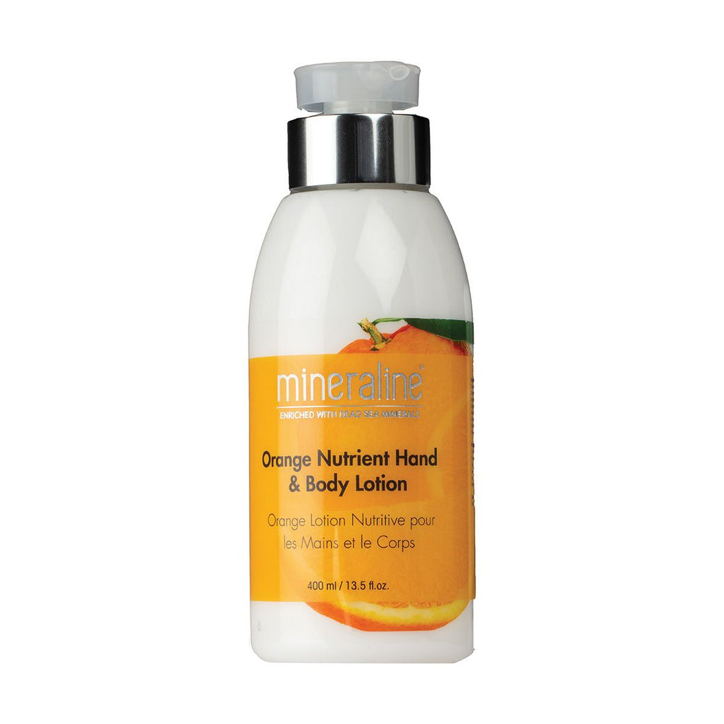 Mineraline Orange Nutrient Hand And Body Lotion 400ml