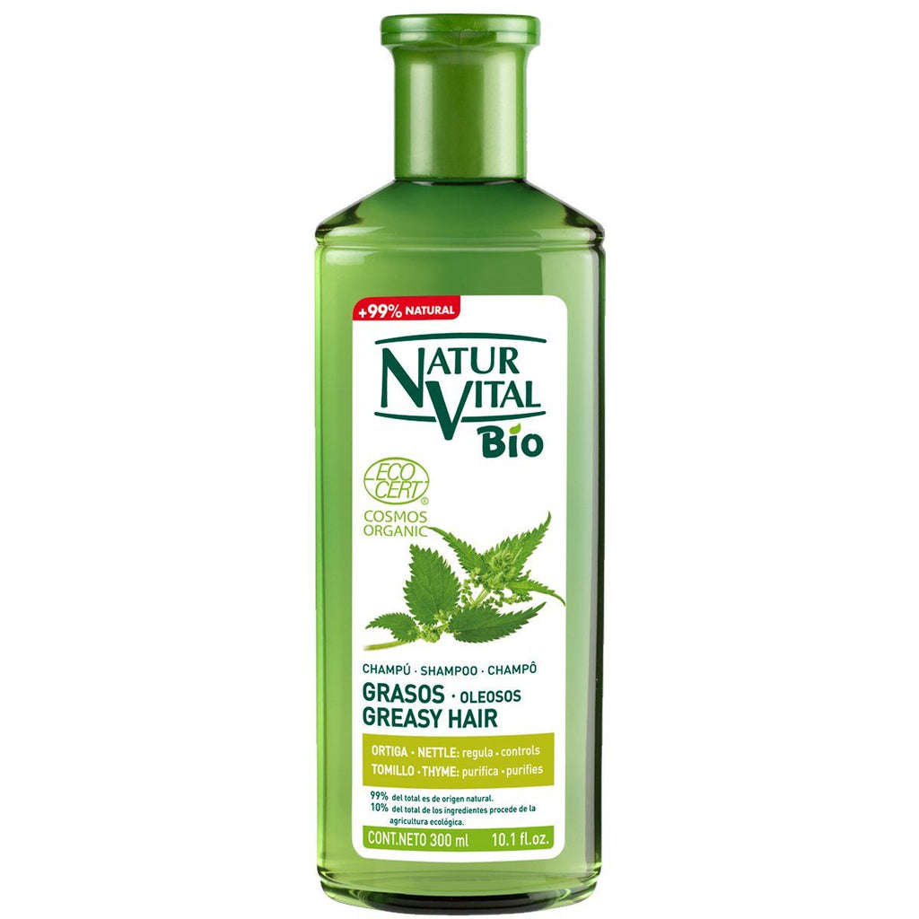 Natur Vital Bio Shampoo Greasy Hair 300ml