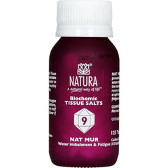 Natura Nat Mur 9 Tissue Salts 125 Tablets