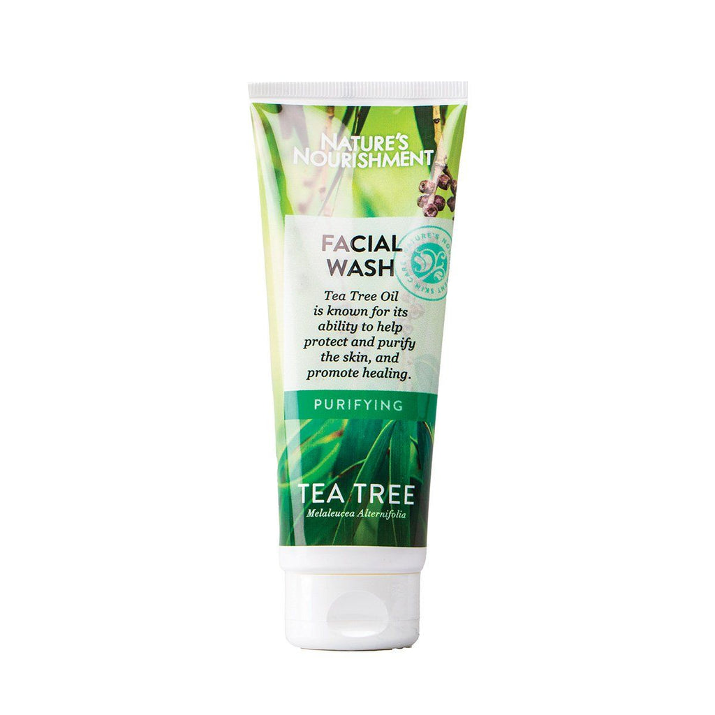 Nature's Nourishment Tea Tree Facial Cream Wash 125ml