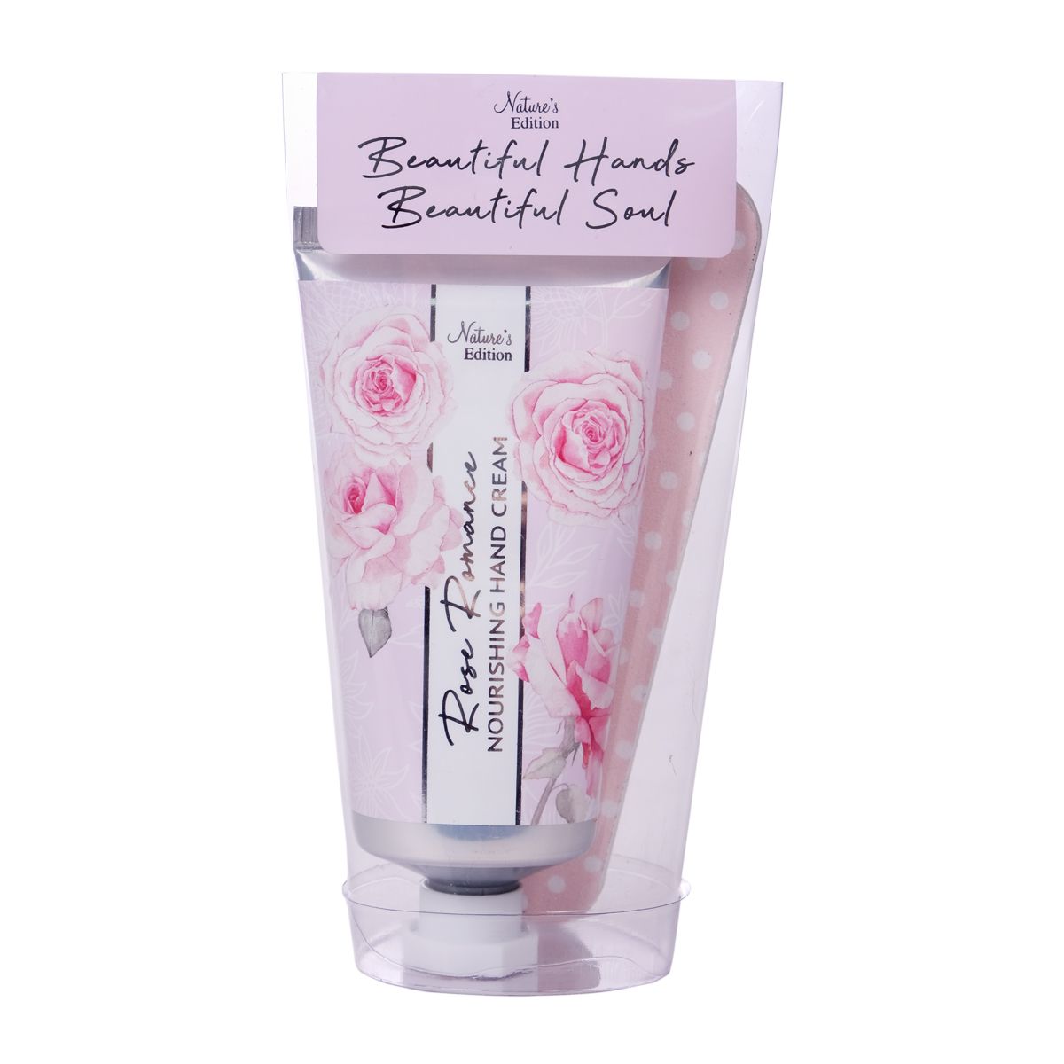 Natures Edition Hand Cream 75ml With A Nile File Rose